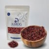 Aarog Zesty Dried Pomegranate Seeds Anardana 50g pouch showing dark red, dried seeds
